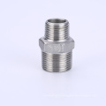 Stainless steel casting threaded reducer hexagonal nipples